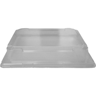 Víčko plastové PET k misce střední na sushi 166x115x20mm transparentní 50ks