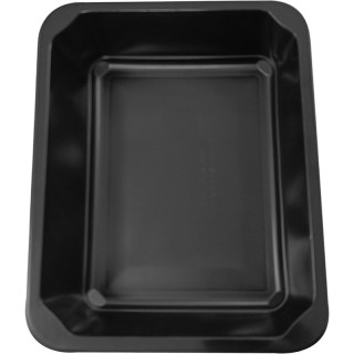 Menu miska černá pro zatavovací systémy 1-dílná 227x178x50mm 50ks