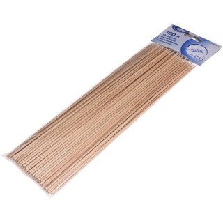 Gastro Dřevěné špejle hrocené 30cm 100ks