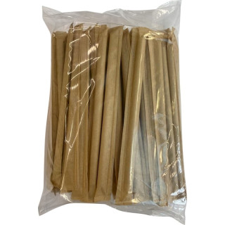 Euro Straws Brčka ECO černá balená 23cmx8mm 160ks