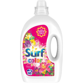 Surf Gel na praní color tropical (60 praní) 3l