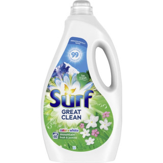 Surf Gel na praní color+white mountain fresh (60 praní) 3l