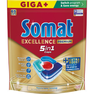 Somat Excellence Tablety do myčky 5v1 65ks
