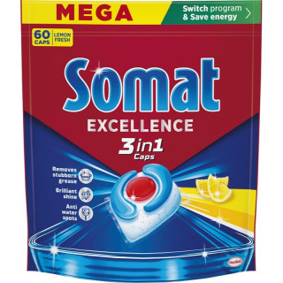 Somat Excellence Tablety do myčky 3v1 60ks