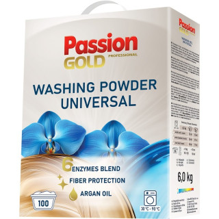 Passion Gold Professional Prášek na praní Universal (100 praní) 6kg