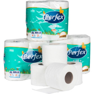 Perfex Toaletní papír 2-vrstvý plus 4x18m