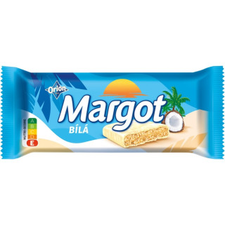 Orion Margot bílá tyčinka s kokosem 80 g