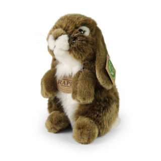 Plyšový králík hnědý 18 cm ECO-FRIENDLY